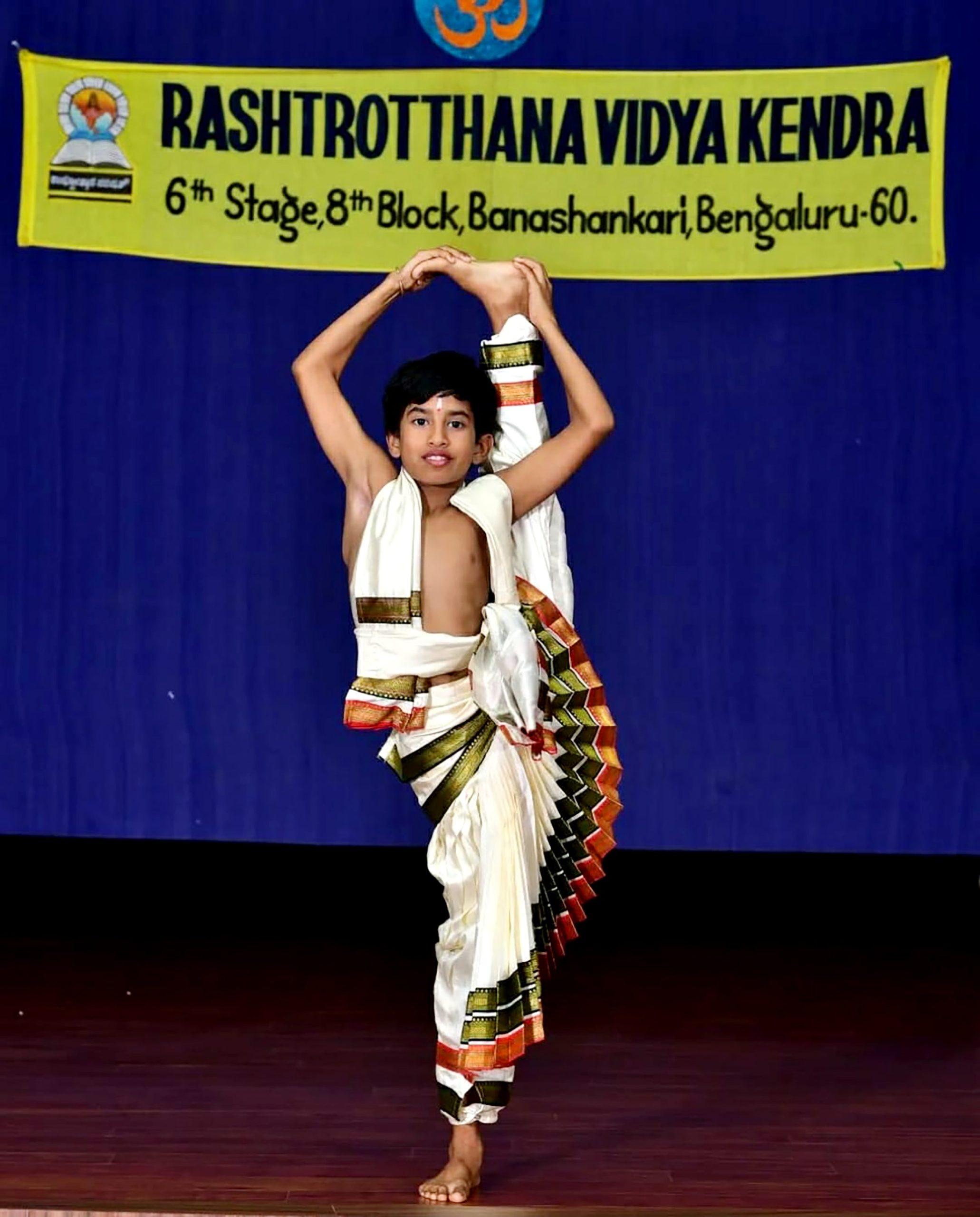 Achievement of Student of RVK – Banashankari in Asian Yogasana Competition1