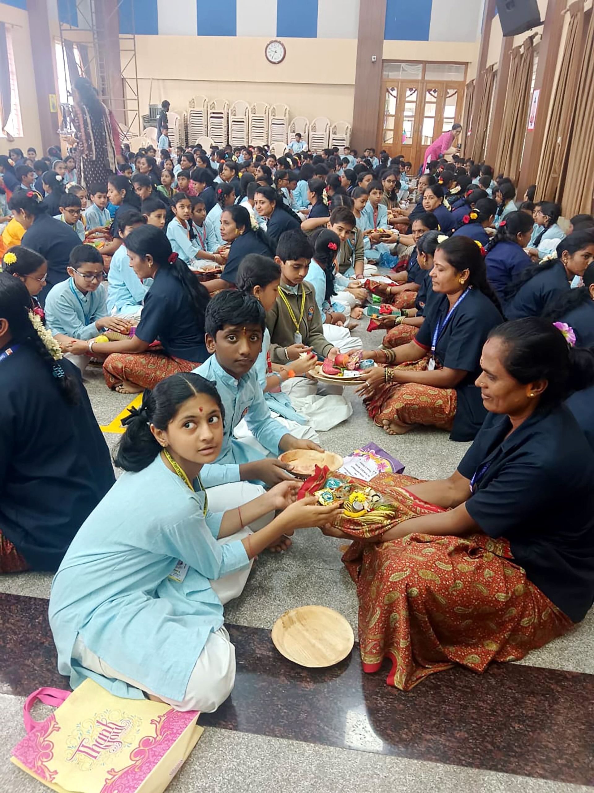 Gauri Bagina to the Support Staff with gratitude in RVK – Banashanakri (2)