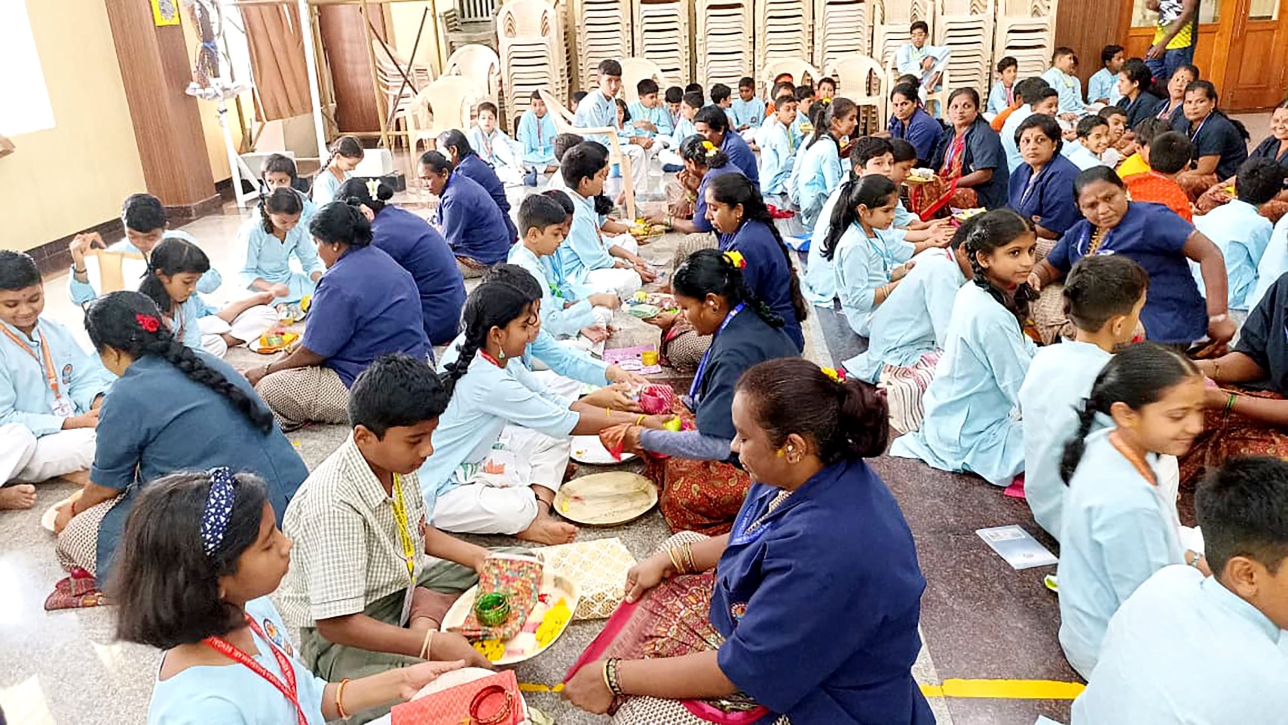 Gauri Bagina to the Support Staff with gratitude in RVK – Banashanakri (3)