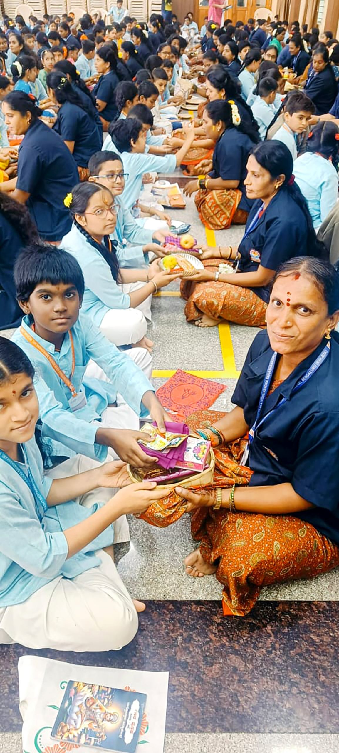 Gauri Bagina to the Support Staff with gratitude in RVK – Banashanakri (6)