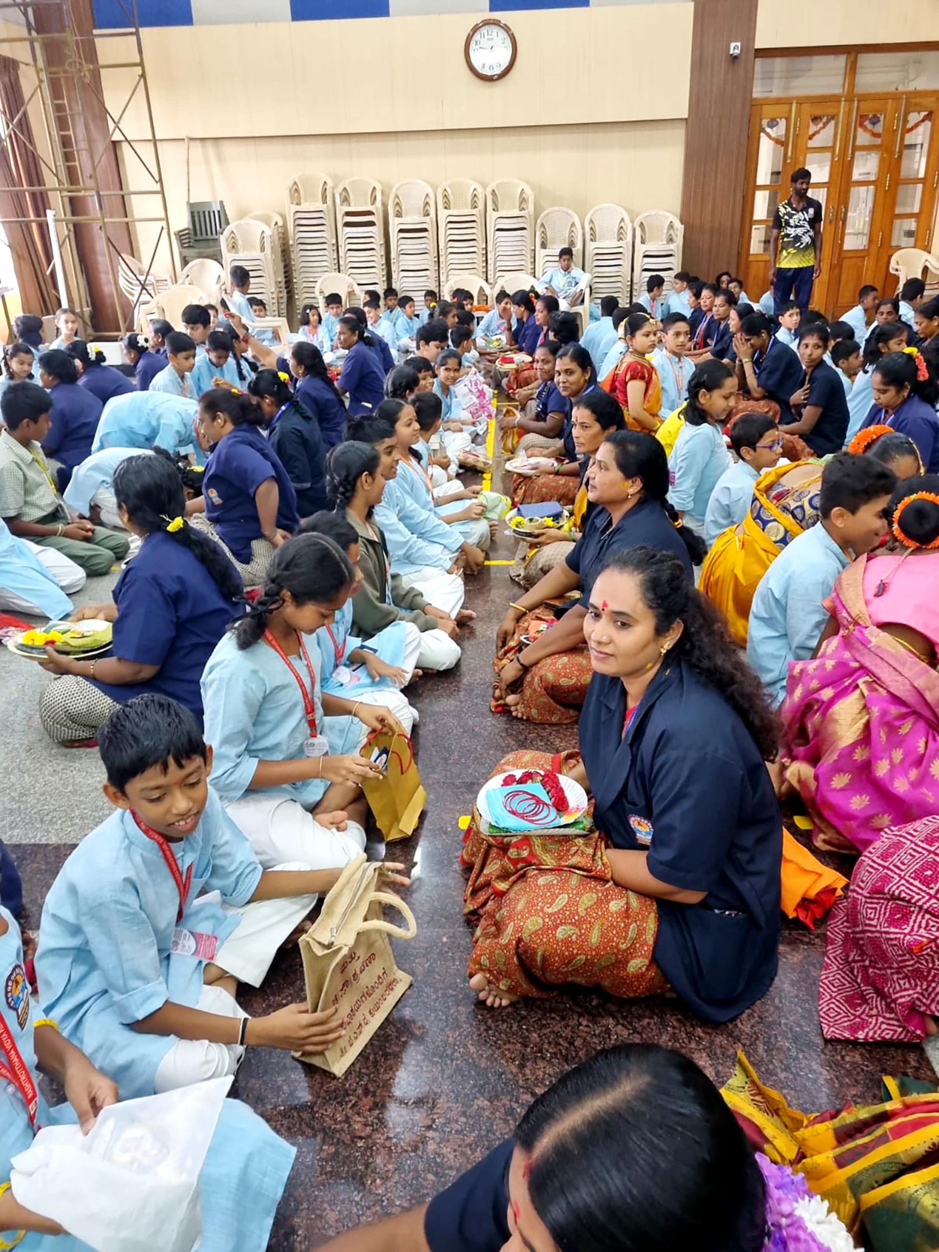 Gauri Bagina to the Support Staff with gratitude in RVK – Banashanakri (7)