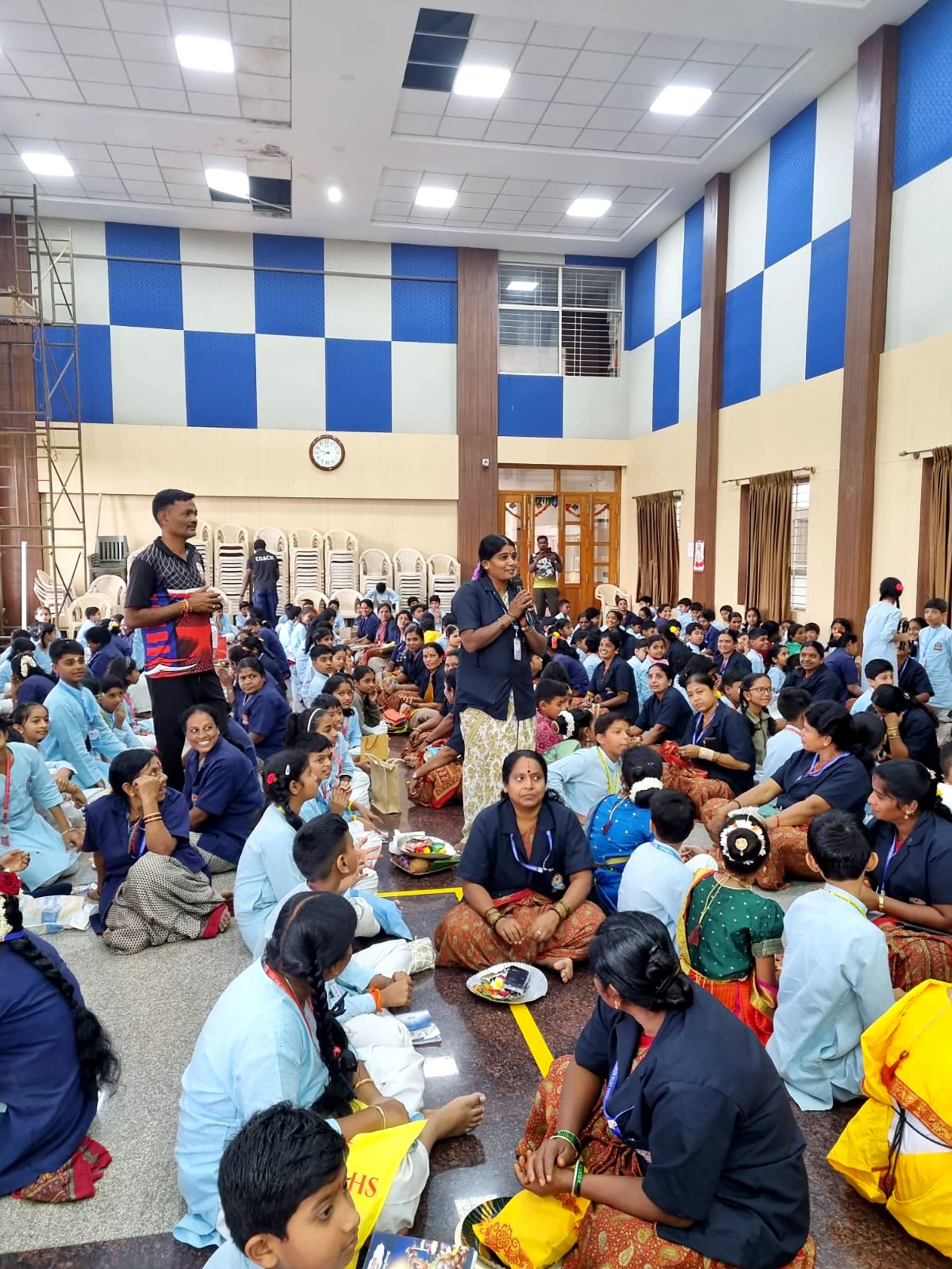 Gauri Bagina to the Support Staff with gratitude in RVK – Banashanakri (8)