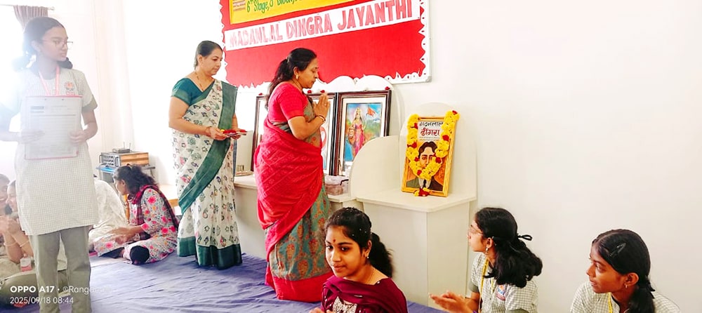 Madan Lal Dhingra's Birth Anniversary in RVK - Banashankari (1)