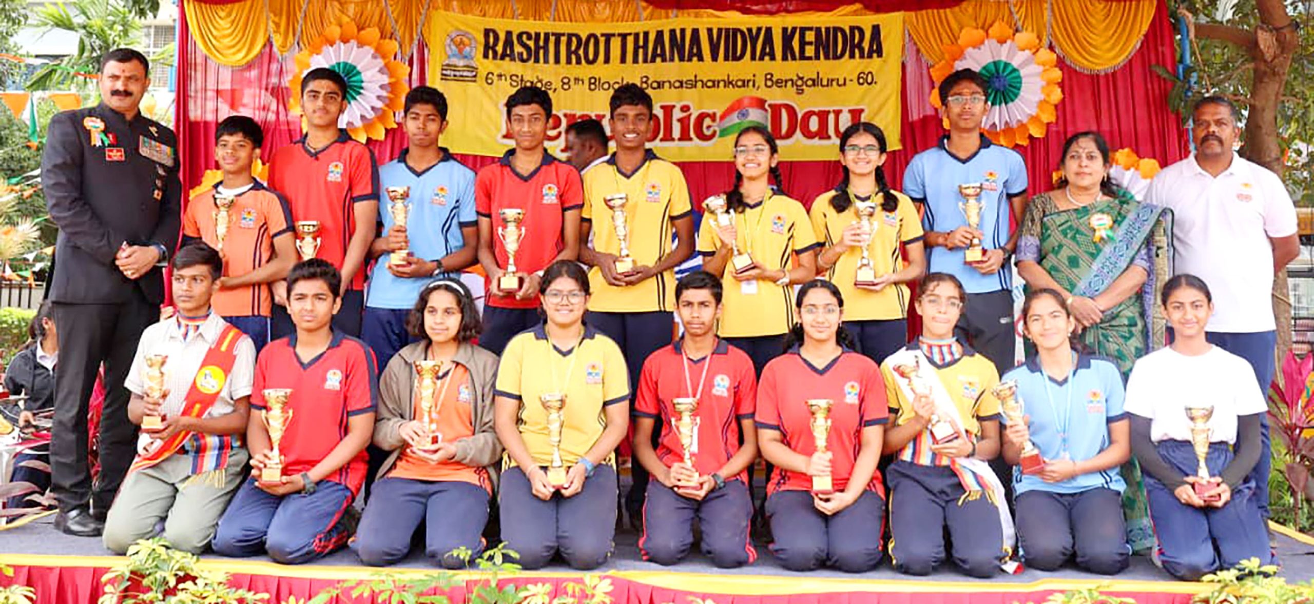 77th Republic Day Celebration at RVK - Banashankari (17)