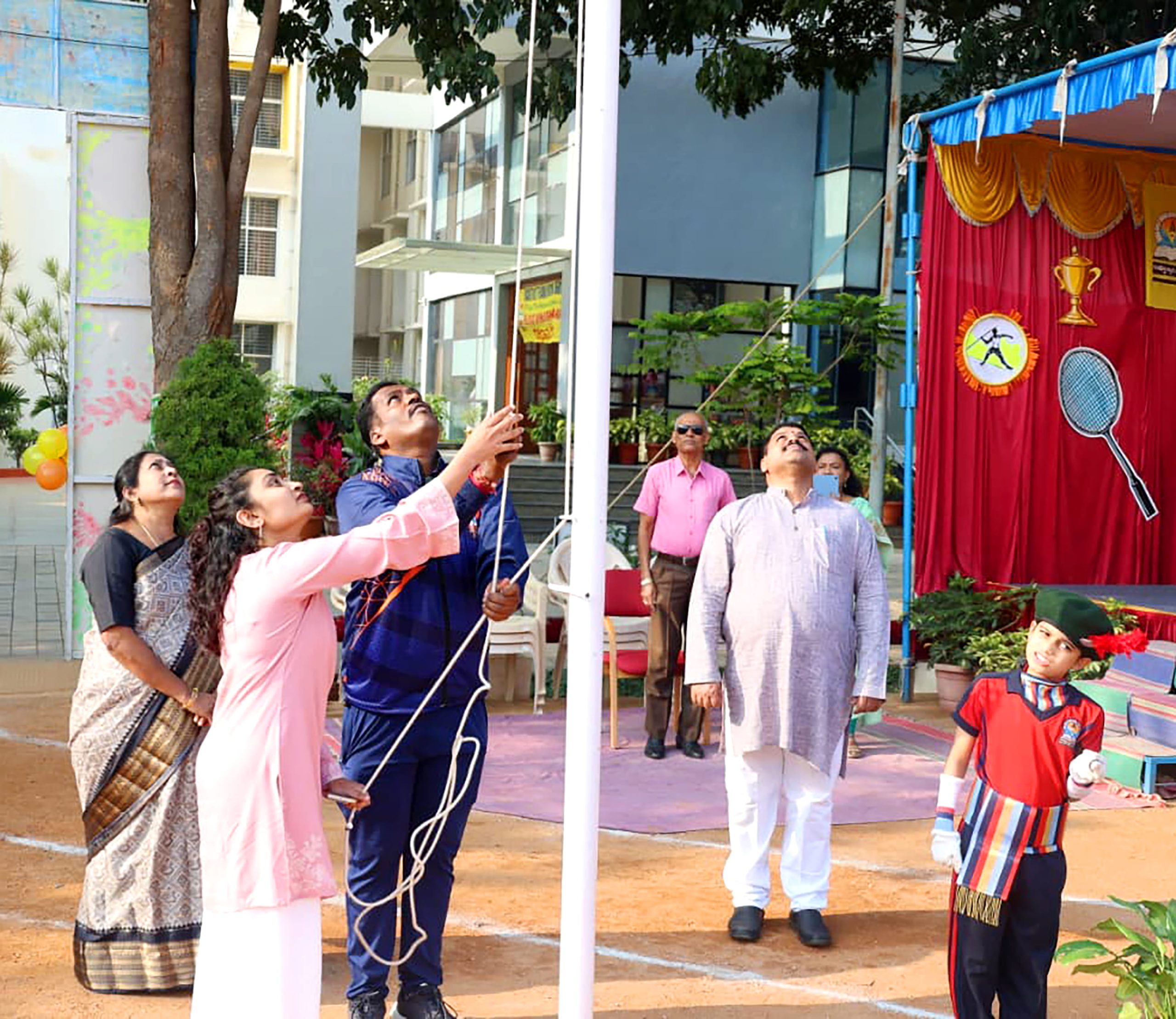 A sports festival in RVK - Banashankari (7)
