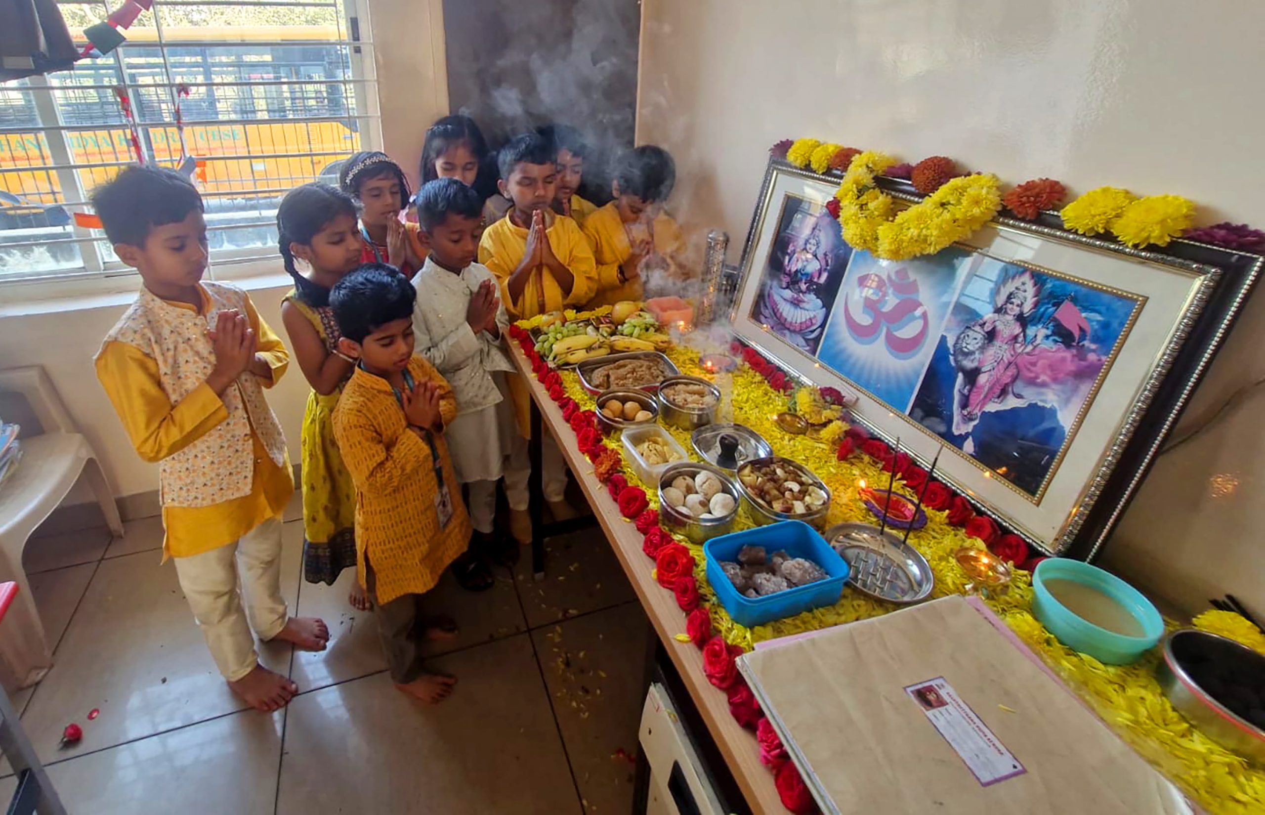 RVK – Banashankari Mark Parakram Diwas and Vasant Panchami with Puja, Dance and Bhajans (11)