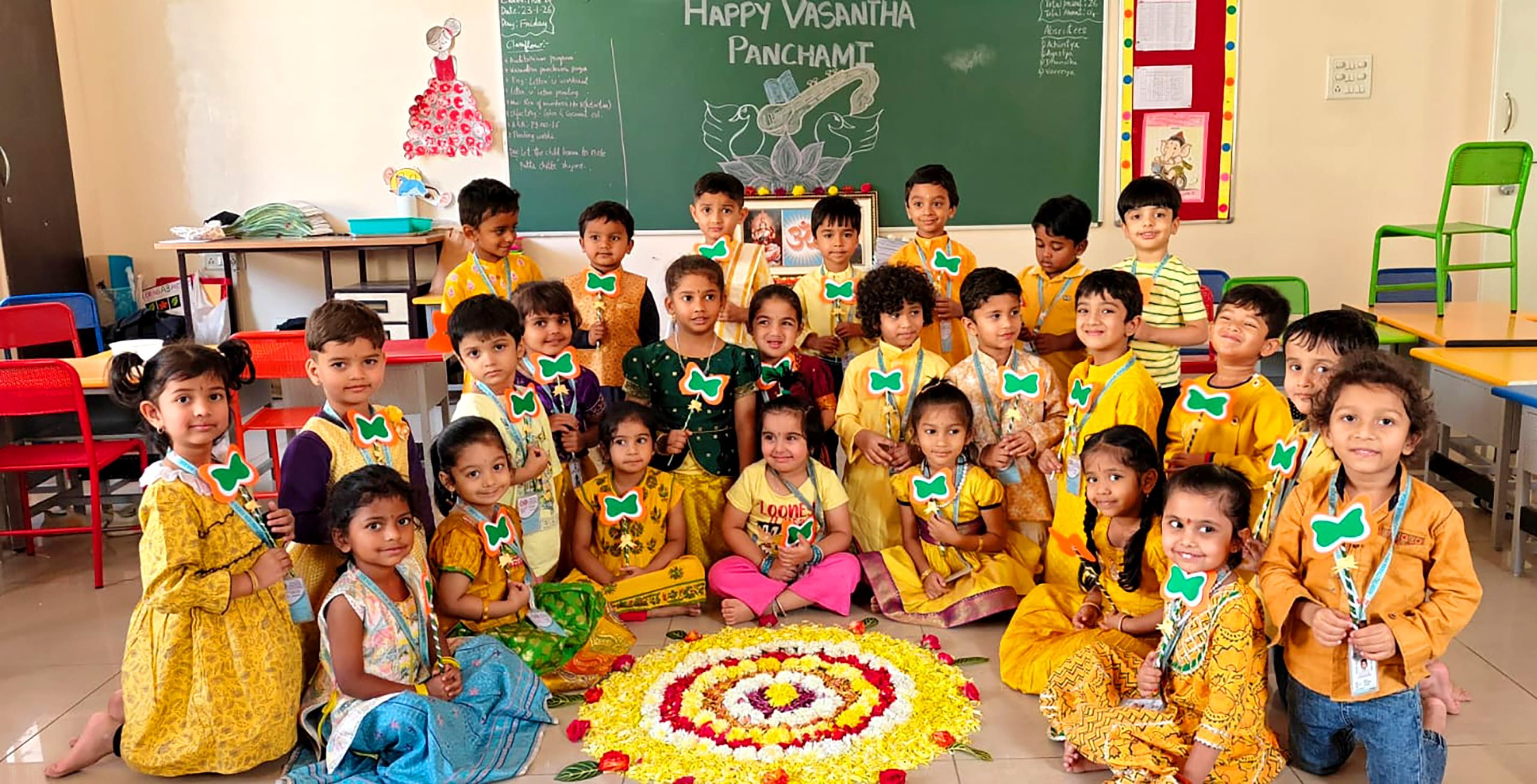 RVK – Banashankari Mark Parakram Diwas and Vasant Panchami with Puja, Dance and Bhajans (12)