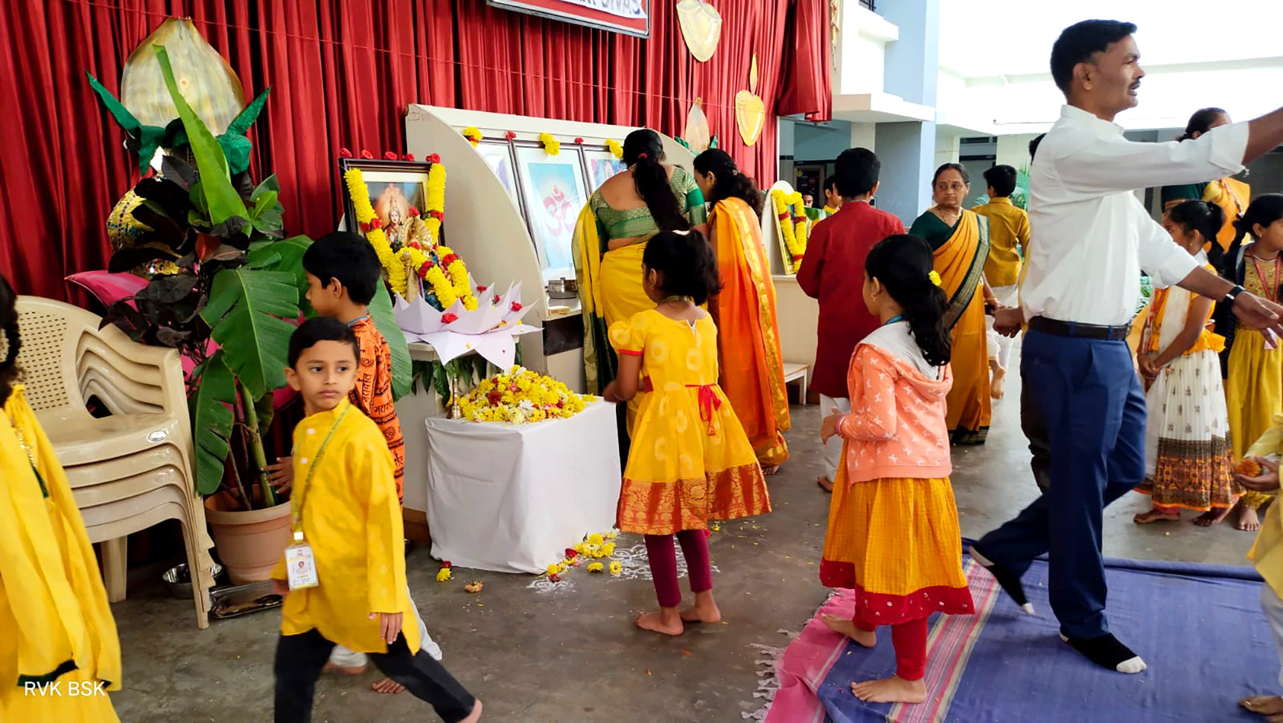 RVK – Banashankari Mark Parakram Diwas and Vasant Panchami with Puja, Dance and Bhajans (5)