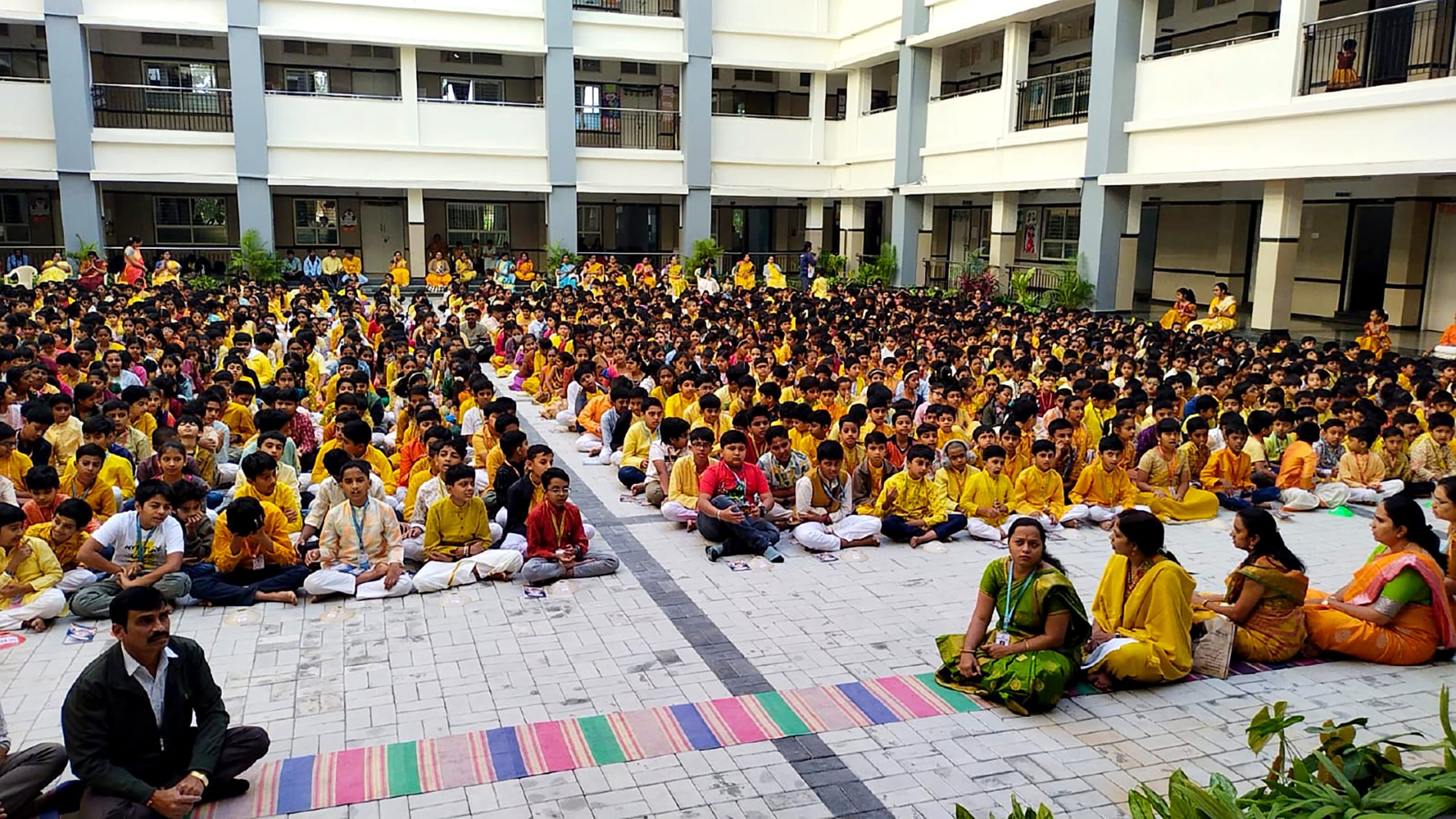 RVK – Banashankari Mark Parakram Diwas and Vasant Panchami with Puja, Dance and Bhajans (7)