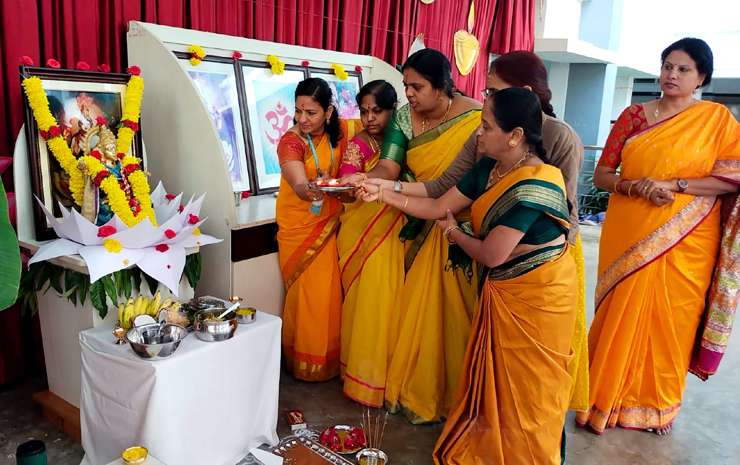RVK – Banashankari Mark Parakram Diwas and Vasant Panchami with Puja, Dance and Bhajans (8)