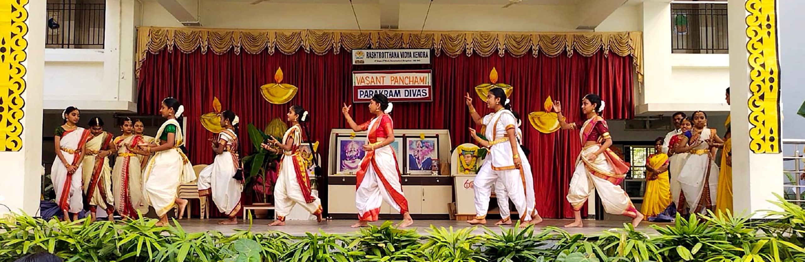 RVK – Banashankari Mark Parakram Diwas and Vasant Panchami with Puja, Dance and Bhajans (9)