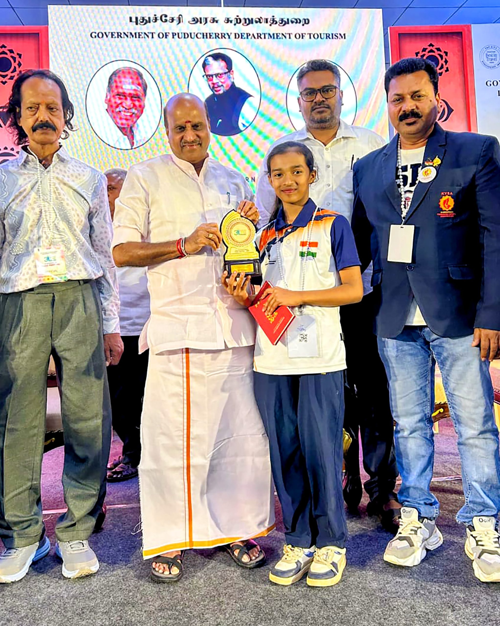 RVK – Banashankari student’s Achievement in International Yoga Competition (1)