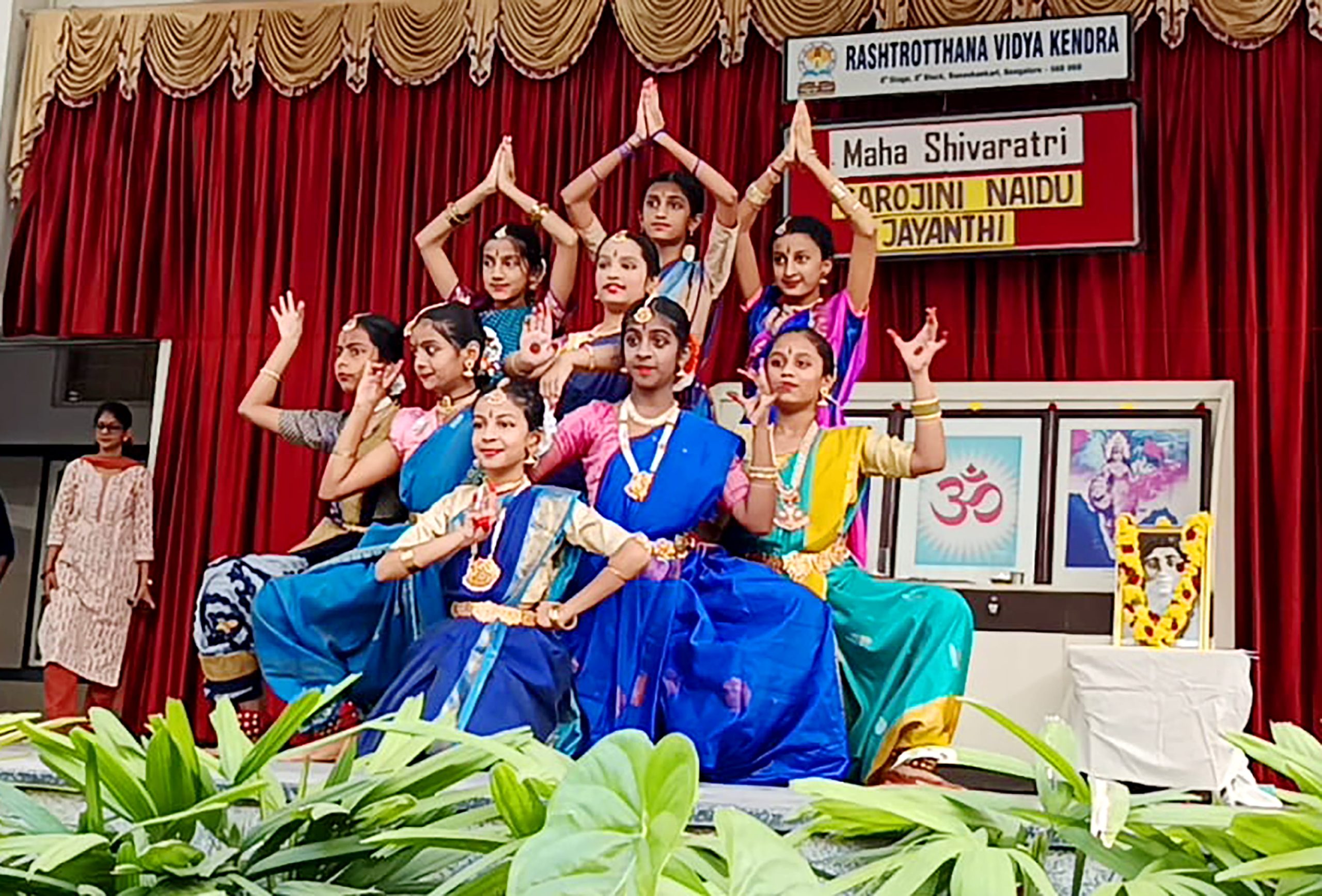 Mahashivratri and Sarojini Naidu Jayanti Celebrated with Devotion at RVK – Banashankari (1)