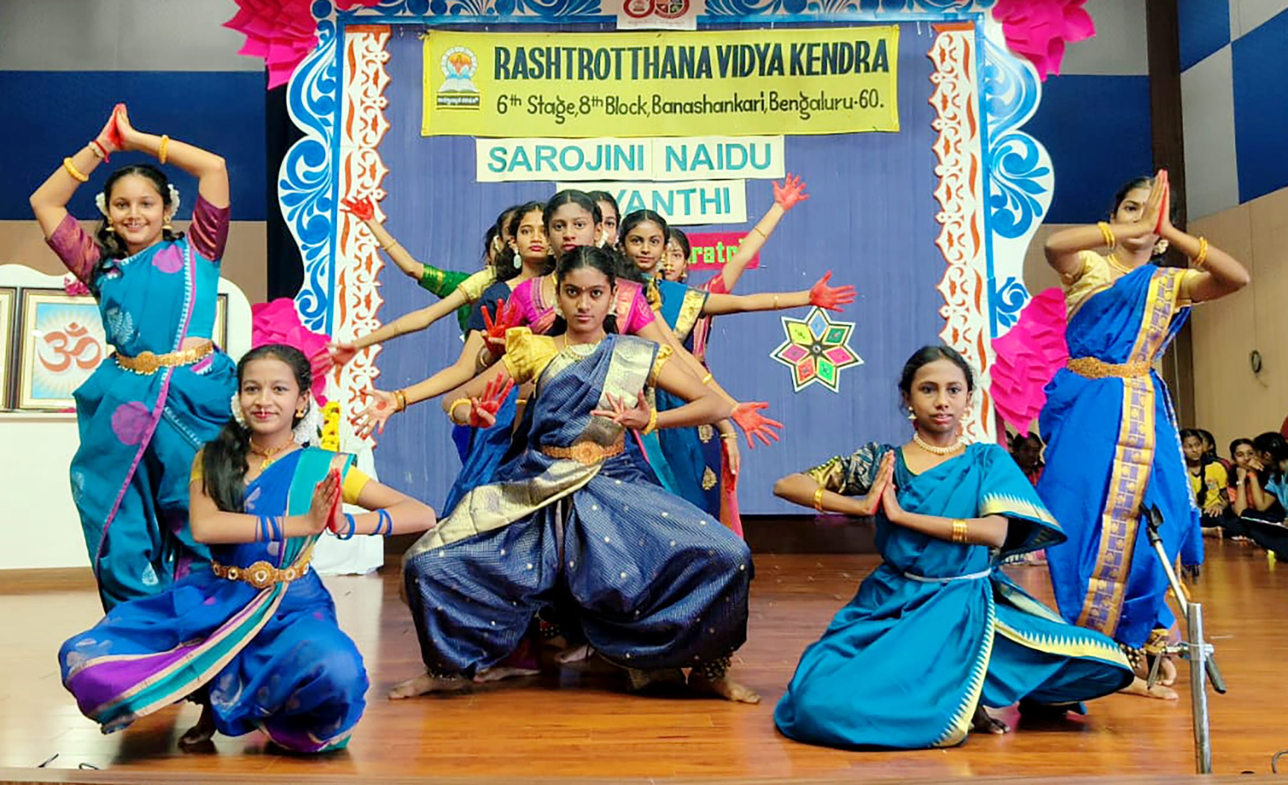 Mahashivratri and Sarojini Naidu Jayanti Celebrated with Devotion at RVK – Banashankari (5)