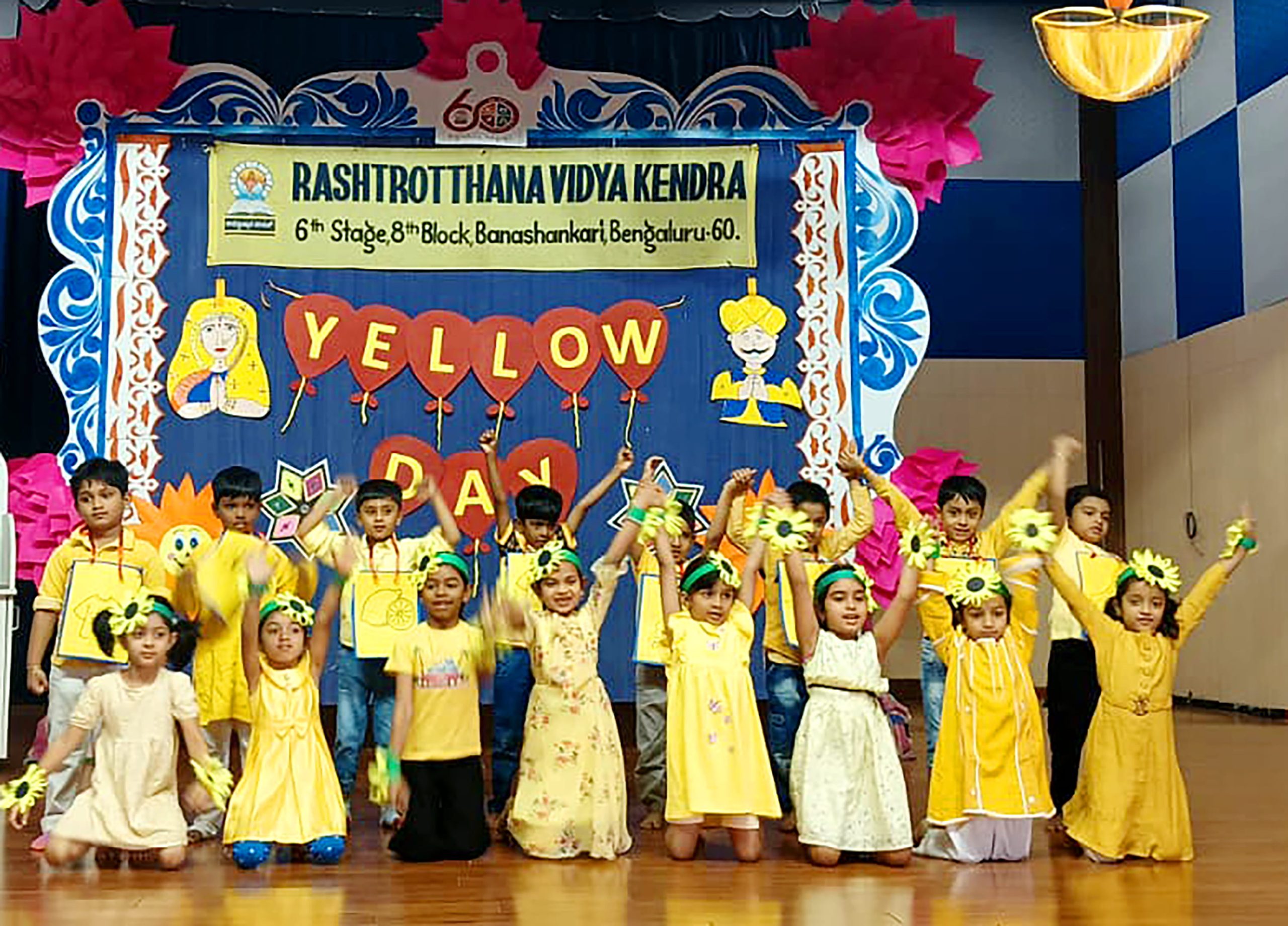 Yellow Day Celebration in RVK - Banashankari (5)