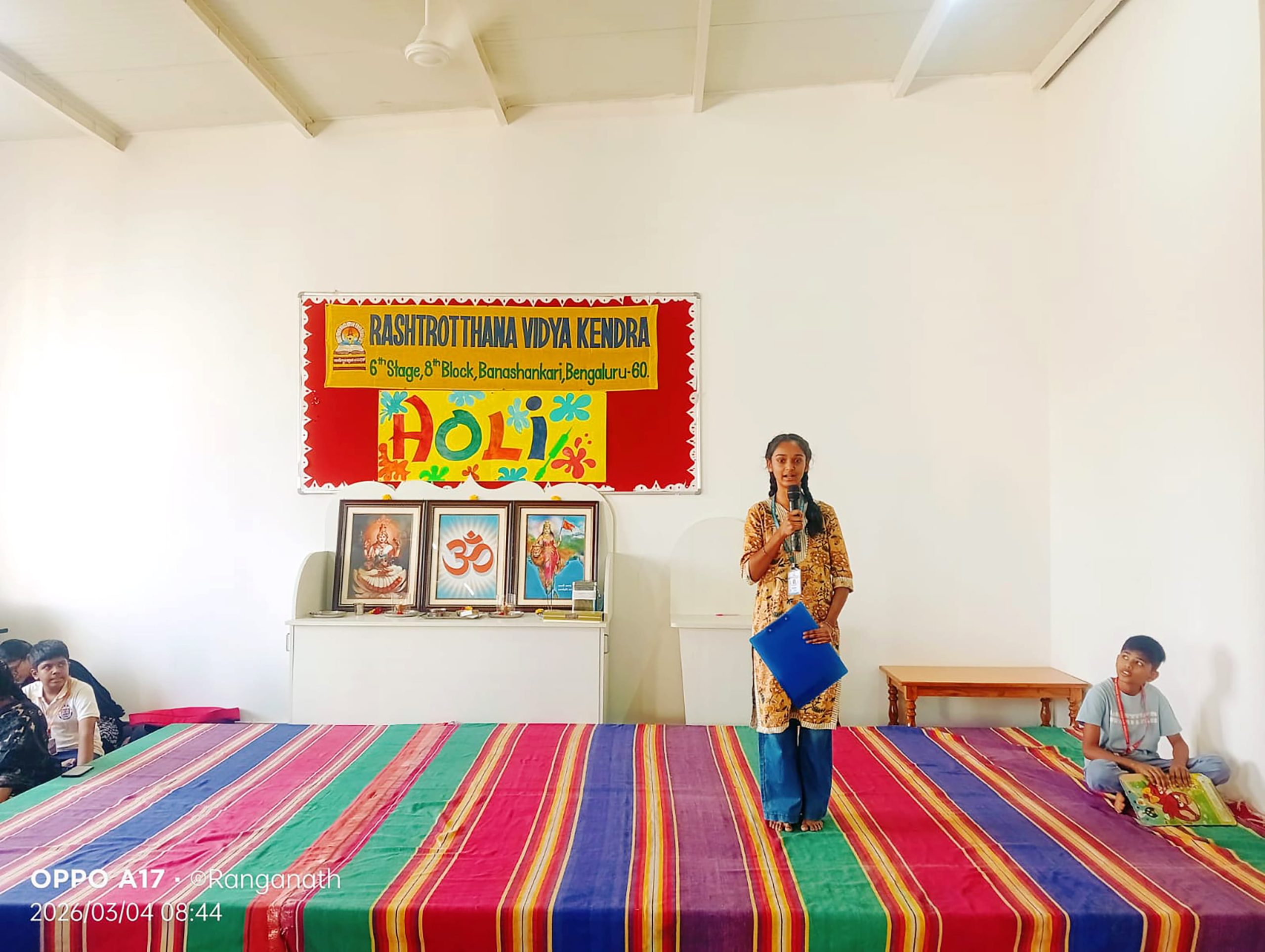 RVK – Banashankari Celebrated Holi Festival at 7.42.30 PM