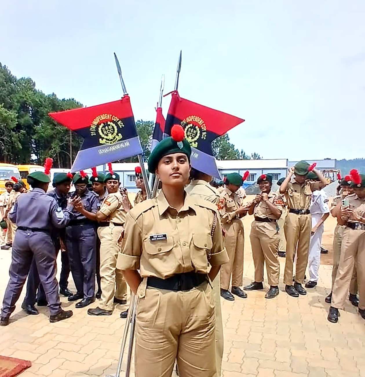 RVK - Banashankari Student Smriti Bharadwaj Shines at All India NCC Trekking Camp (4)