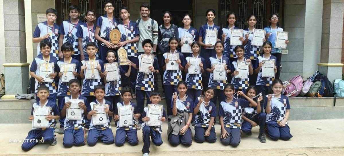 RVKBanashankariStudentsAchievementsinVidyaBharatiDistrict-LevelChessCompetition5