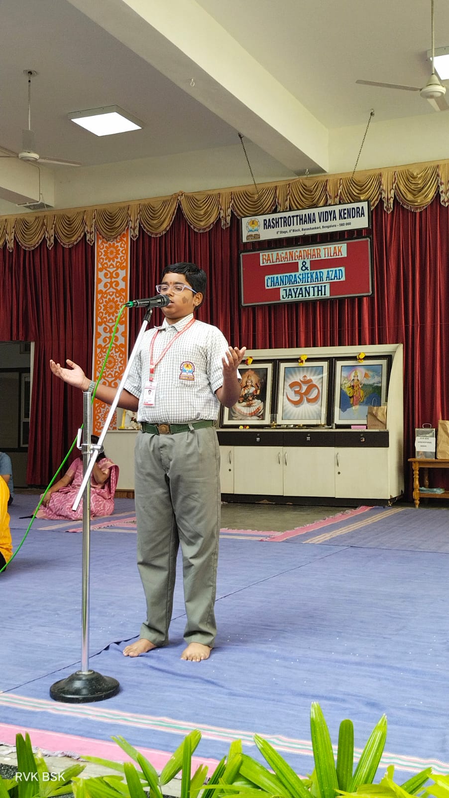 Azad and Tilak Jayanti Celebrated at RVK - Banashankari (7)