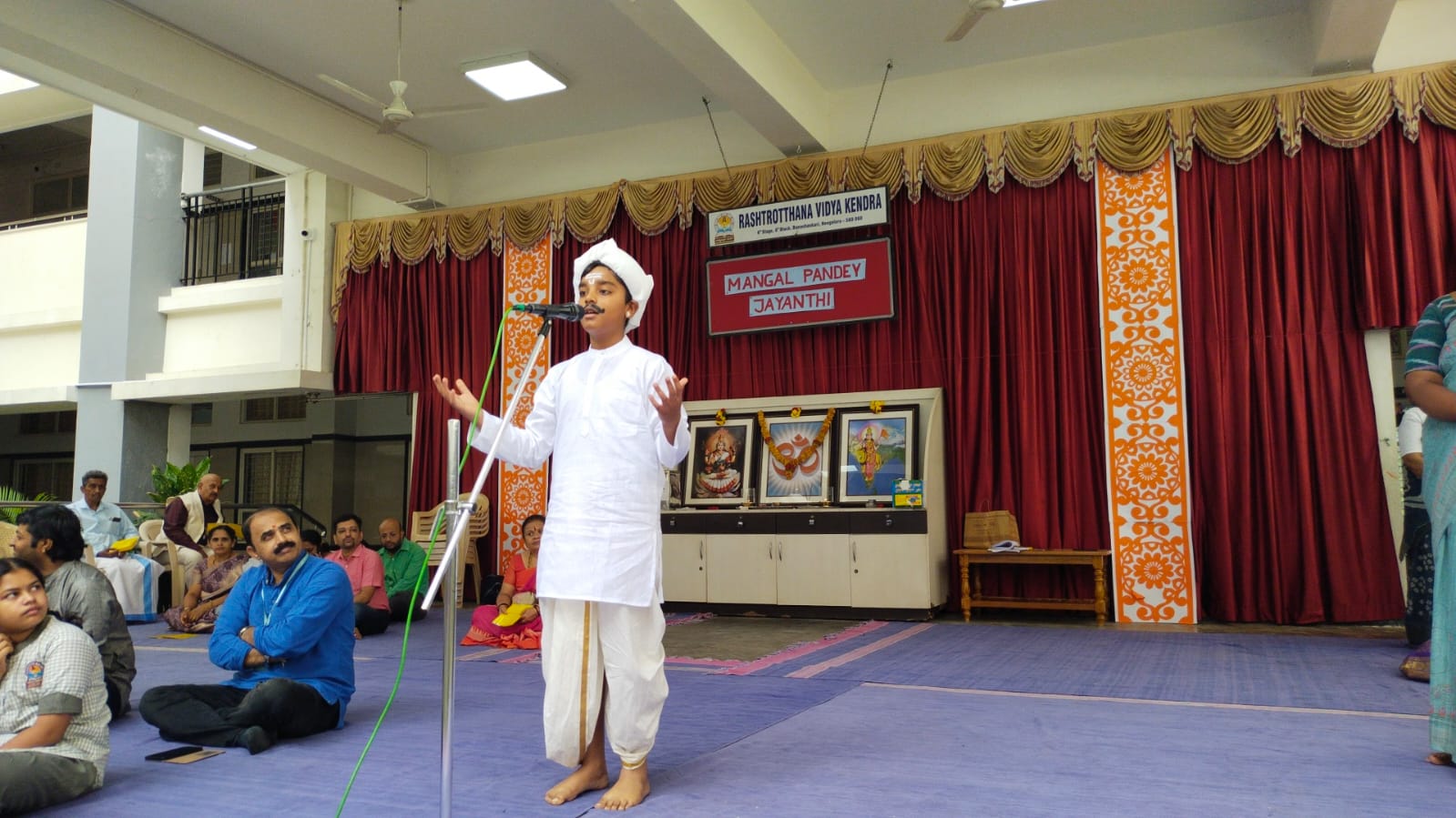 RVK -Banashankari Students Present Monologue to Honour Freedom Fighter, Mangal Pandey (9)