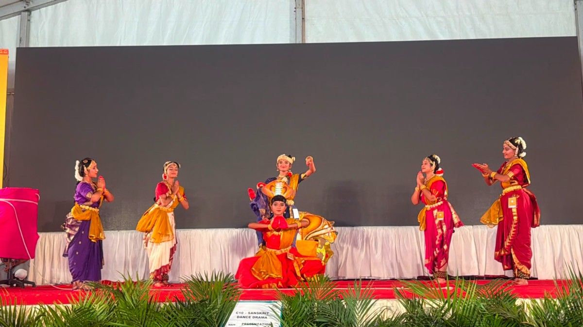 RVKBanashankariStudentsShineatPreranaInter-SchoolCompetition1