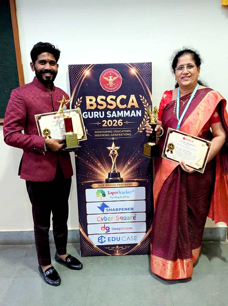 RVK - Banashankari Staff Honoured with BSSCA Guru Samman Awards 2026–27