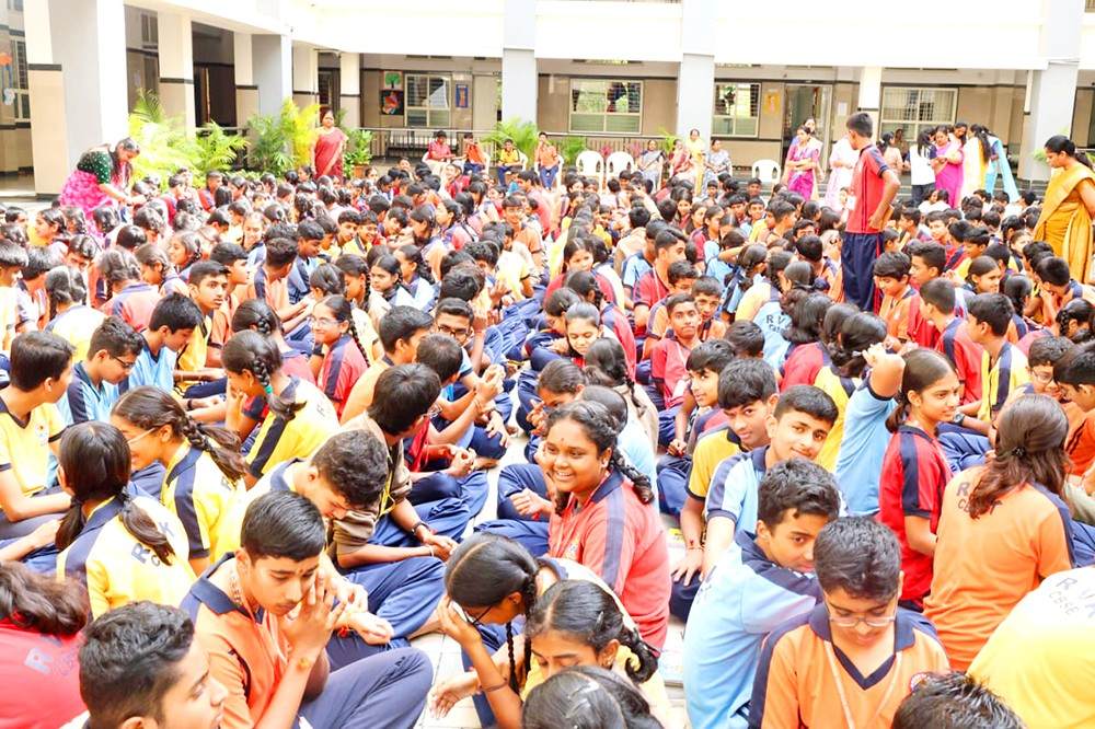 Raksha Bandhan Celebrated in RVK - Banashankari (9)