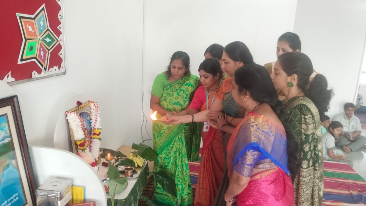 Varamahalakshmi Festival Celebrated at RVK - Banashankari (1)
