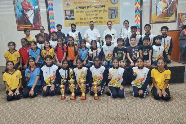 Students of RVK – Banashankari Qualified for SGFI Level in Yogasana