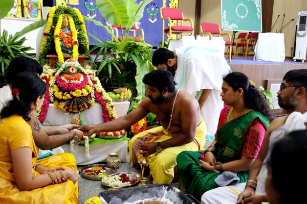 Aksharabhyasa And Vidyarambha in RVK – Banashankari