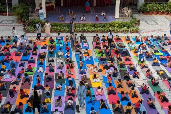 International Yoga Day Celebration in RVK – Banashankari